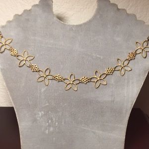 “Daisy chain” metal link adjustable headband